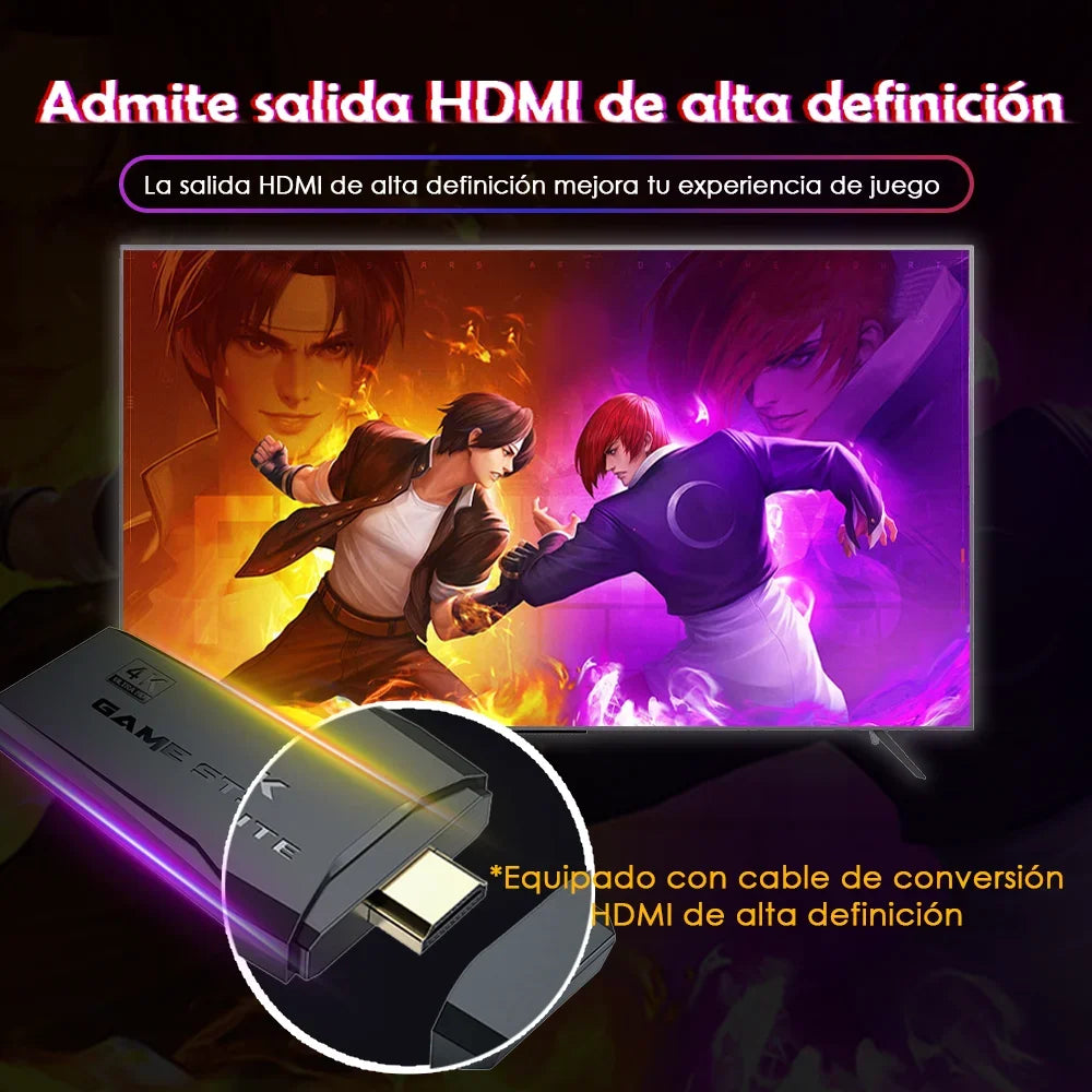 M8 Game Sticks Retro HDMI FULL HD 4K
