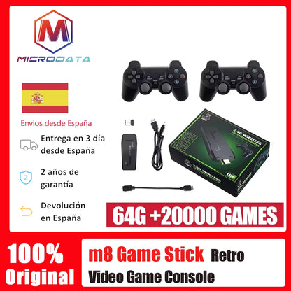 M8 Game Sticks Retro HDMI FULL HD 4K