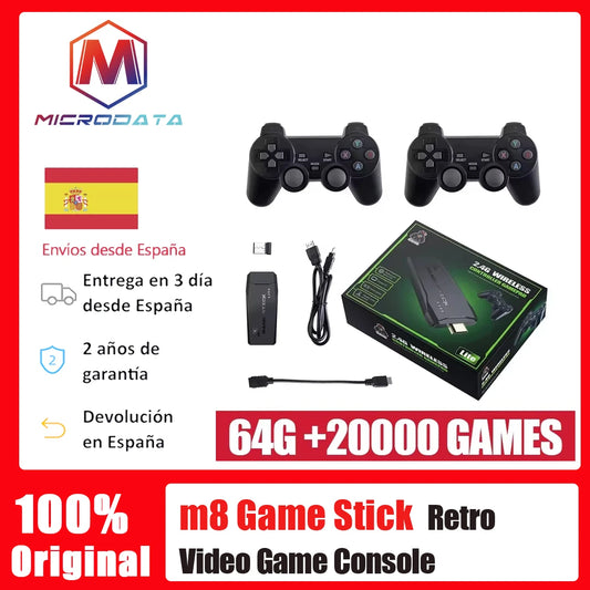 M8 Game Sticks Retro HDMI FULL HD 4K