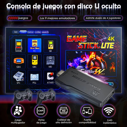 M8 Game Sticks Retro HDMI FULL HD 4K